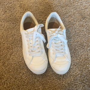 Target white sneakers.